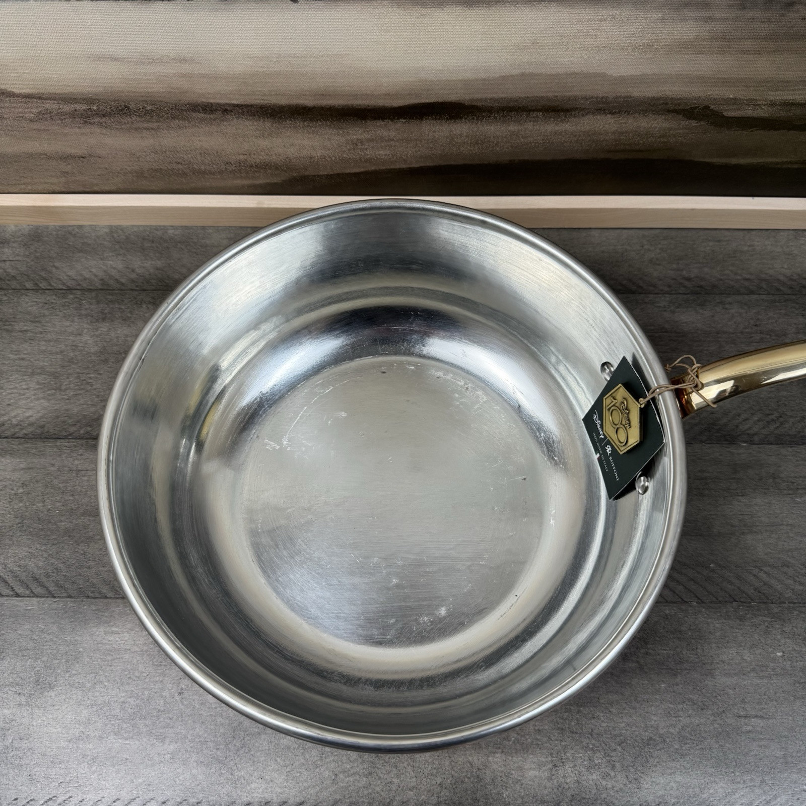 Ruffoni Historia Disney Hammered Copper Chef Pan NO/Lid Scuffed Tarnished Read