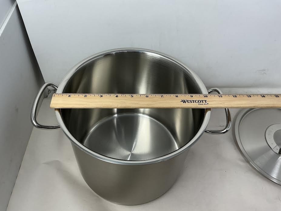 Fissler Original-Profi Collection 2019 Stainless Steel High Stock Pot, 9.6 Quart