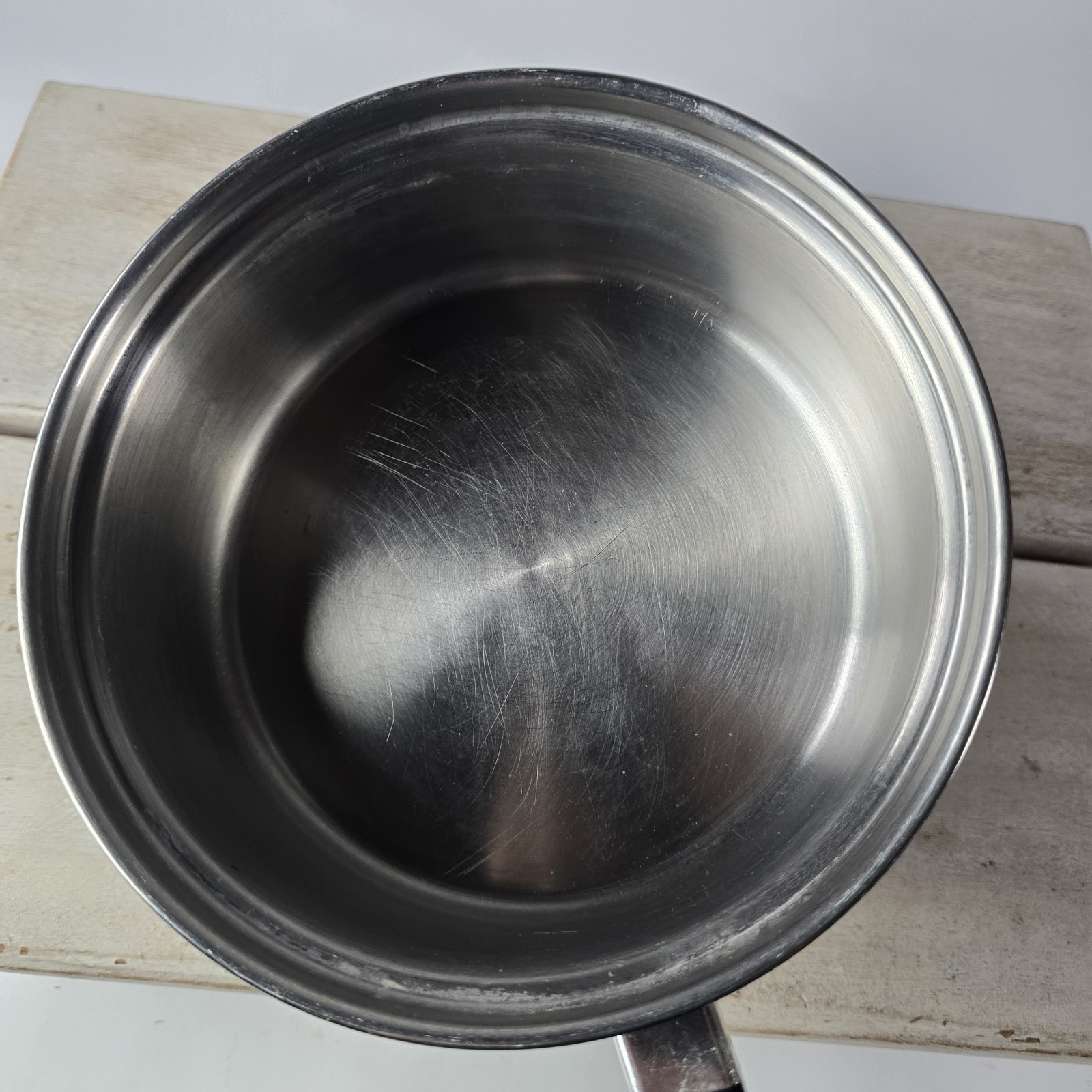 SALADMASTER T304S Sauce Pan Stainless Steel 8 inches 1.5 Qt NO LID – Read