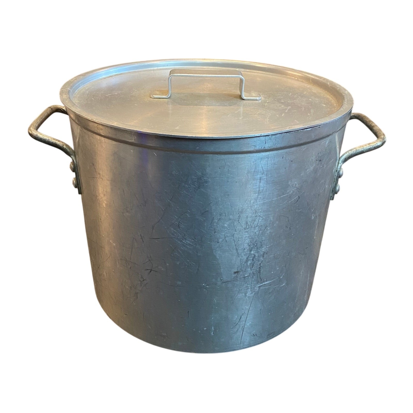 Vintage Toroware Leyse 20 Quart Aluminum Stock Pot With Lid Made In The USA