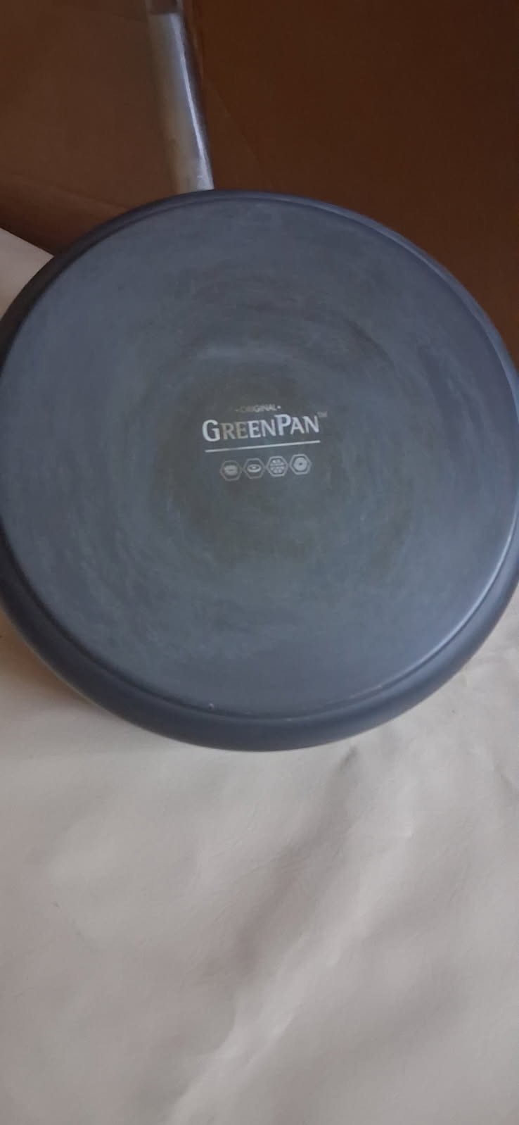 GreenPan Hard Anodized Non-Stick Ceramic 2.5 Qt Saucepan With Lid