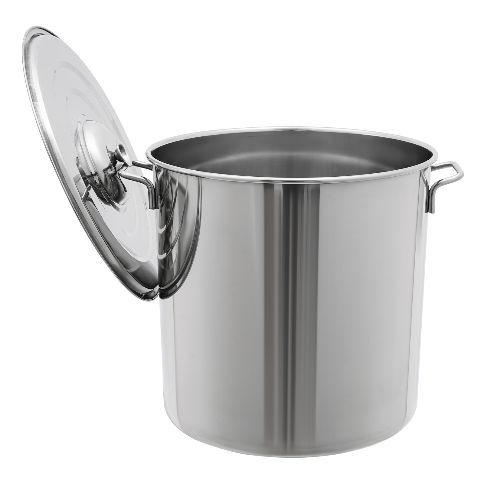 40L/42 27 Qt Stainless Steel 201 Stock Pot with Basket Cookware for Boiling