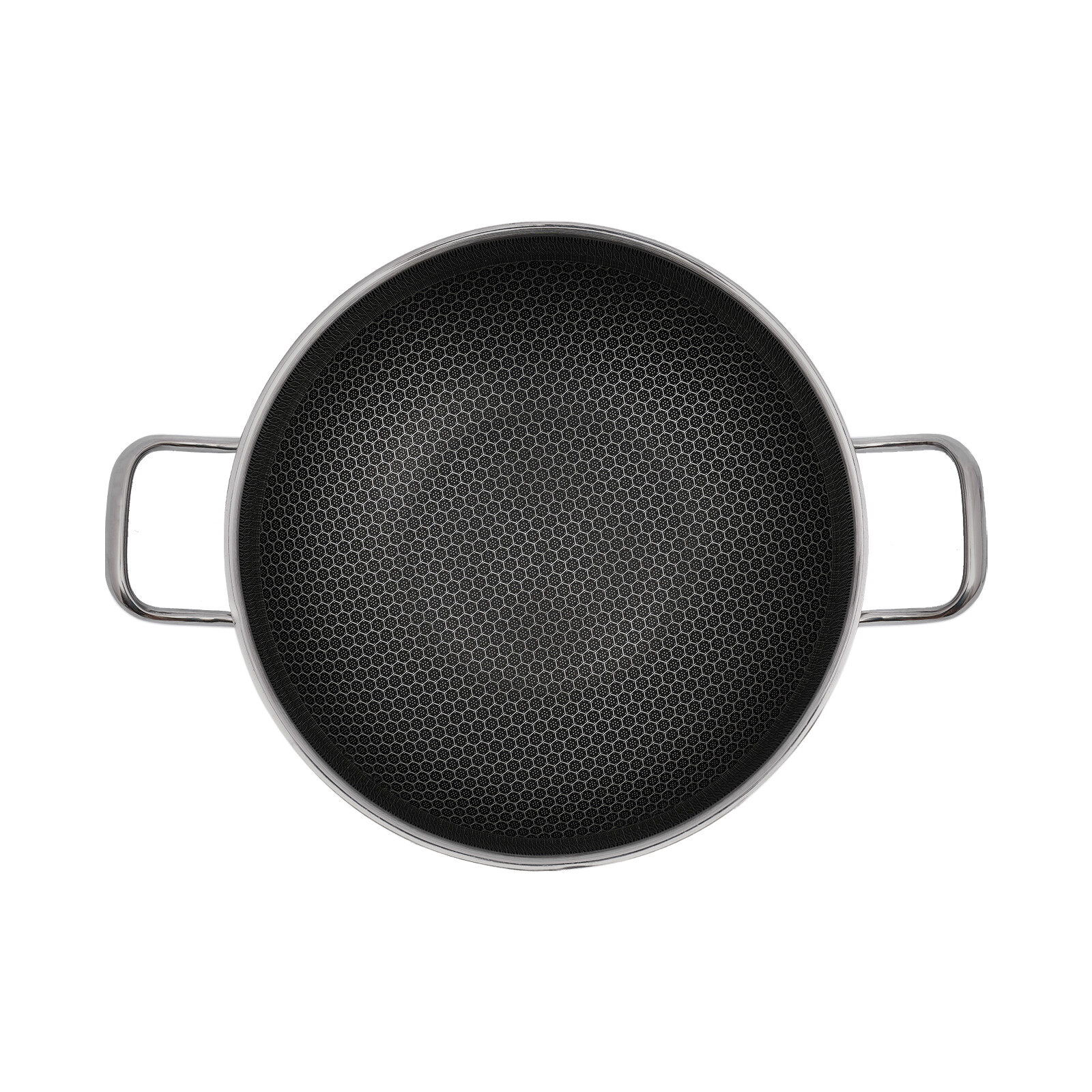 12-inch Stainless Steel Sauté Pan Skillet Non-stick Frying Pan With Lid