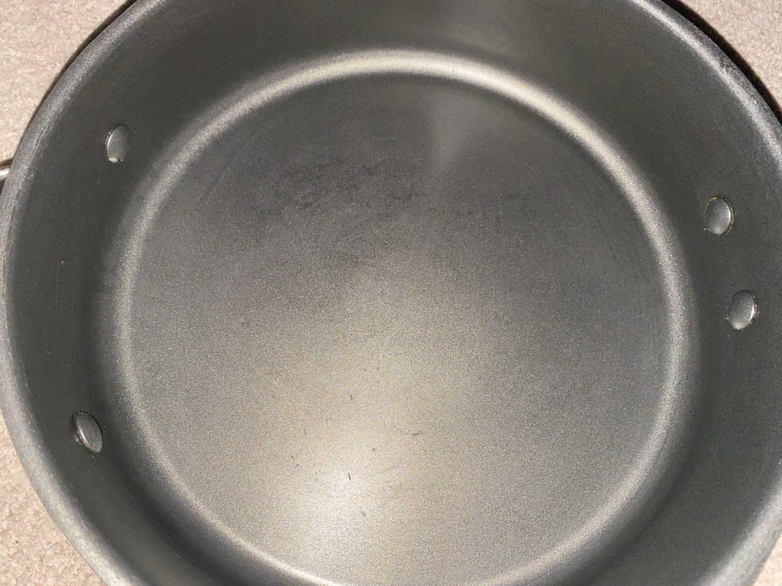 WearEver 10 in Nonstick Stainless Steel Deep Skillet w Glass Lid Silver/Black