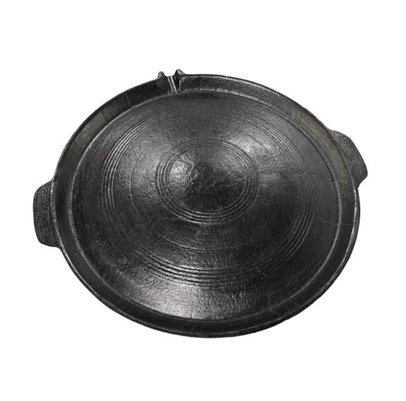 Cast Iron Grill Pan Double-sided Perilla Oil Seasoning Pan Home Garden Camping