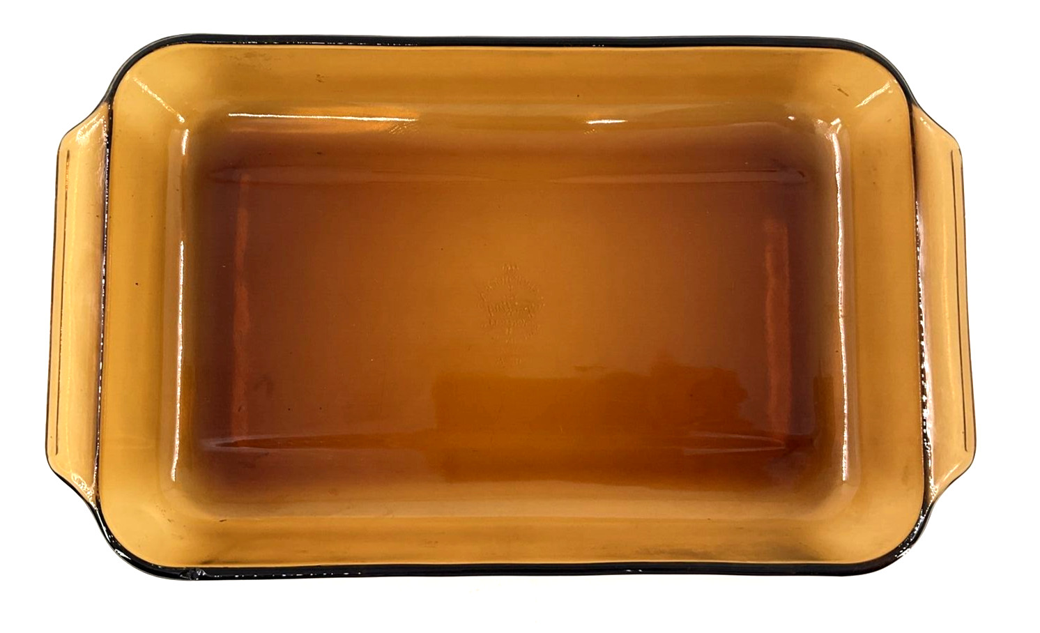 Anchor Hocking 9″ X 13.5″ 3 Qt Amber Glass Baking Dish Roaster Casserole Pan 440