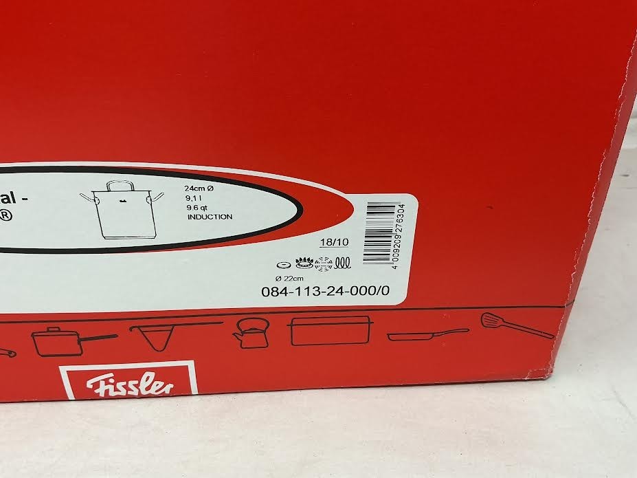Fissler Original-Profi Collection 2019 Stainless Steel High Stock Pot, 9.6 Quart