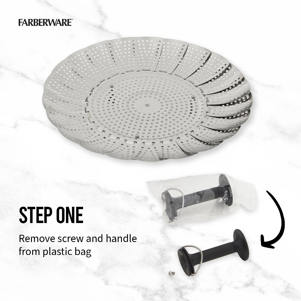 Professional Stainless Steel 11 Inch Steamer Basket with Lid for Cooking