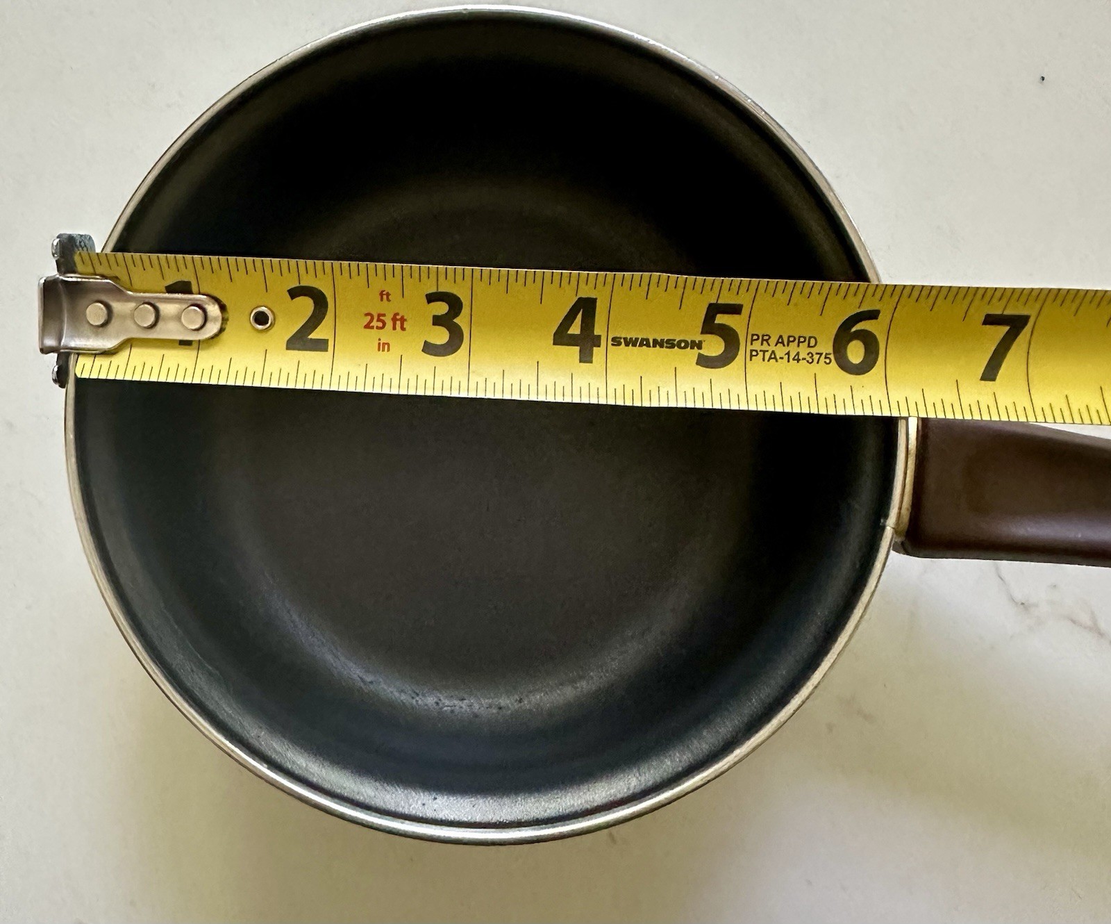 Encore 1 Quart Green Non Stick Pan Made in Spain Vintage Saucepan Even Heating