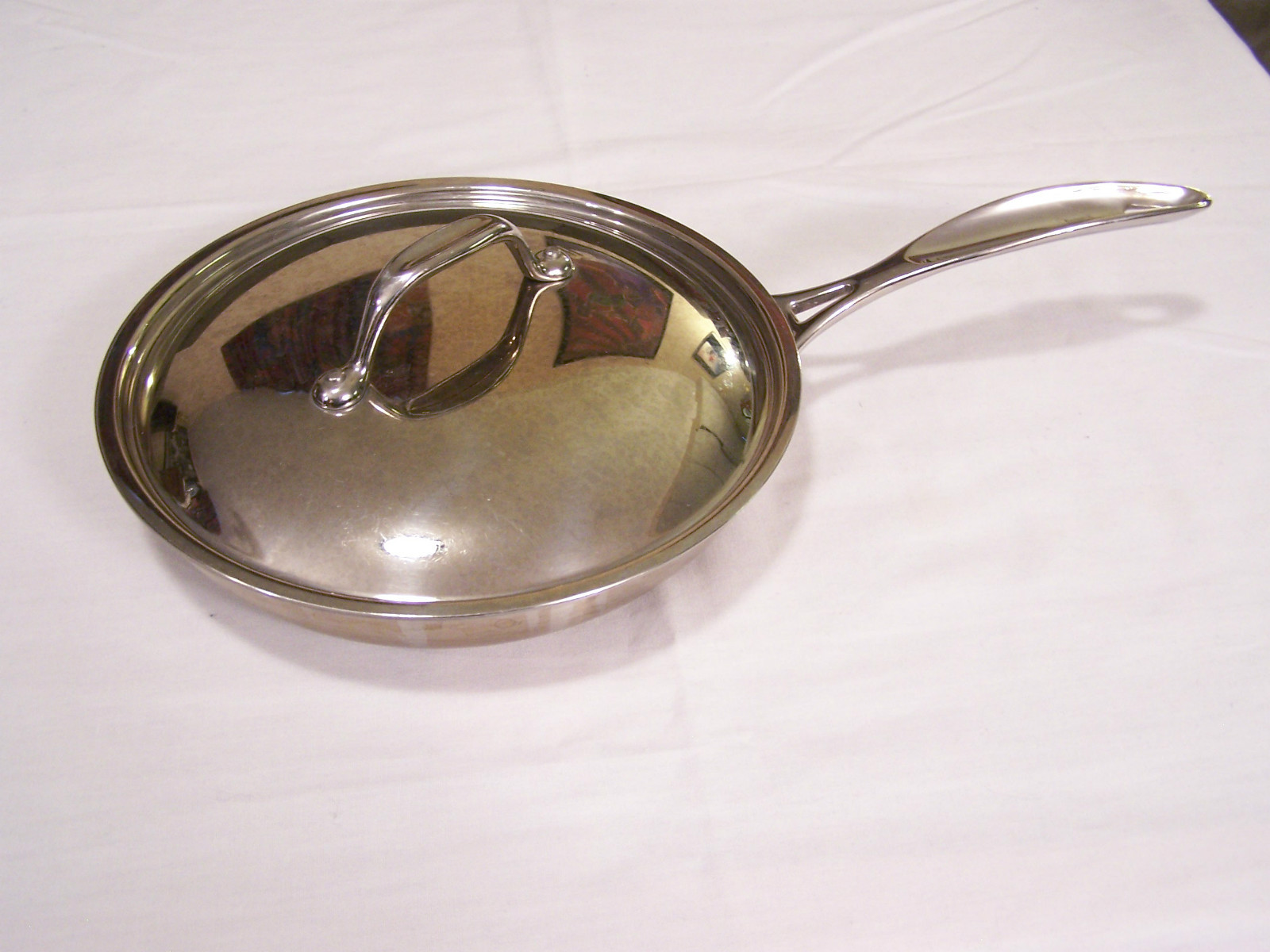 Member’s Mark Tri-Ply Stainless Steel 9.5” Fry Pan with Lid 2000 Series