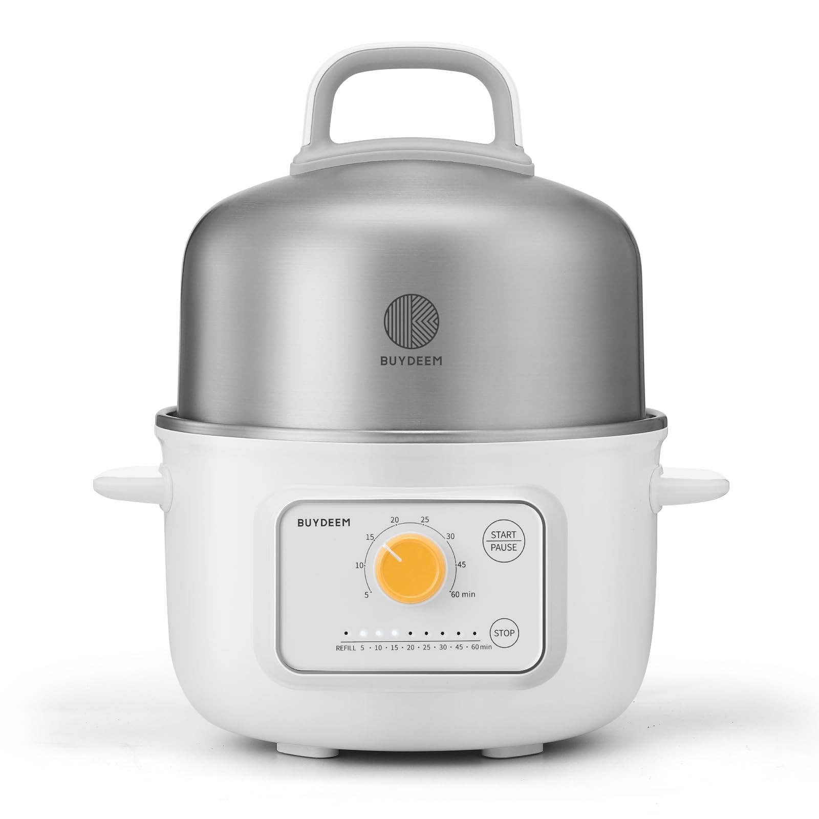 BUYDEEM G32 Electric Food Steamer 1.6QT, Stainless Steel Steamer for Vegetable