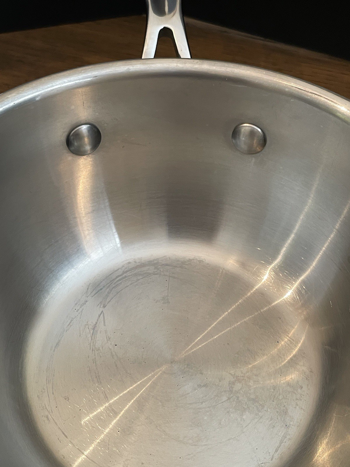 Cuisinart 1 Quart Stainless Pour Saucier Steel Sauce Pan 735-160P W/Pour Spout