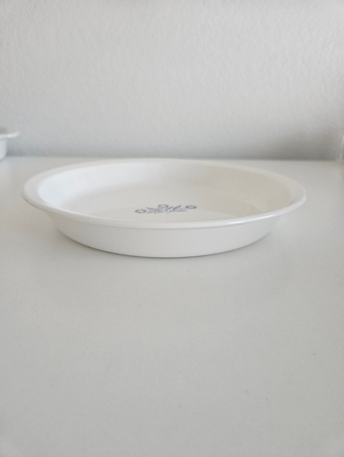 Corning Ware Cornflower Made In USA 70s 80s Flower Pryoceram Cookware Blue