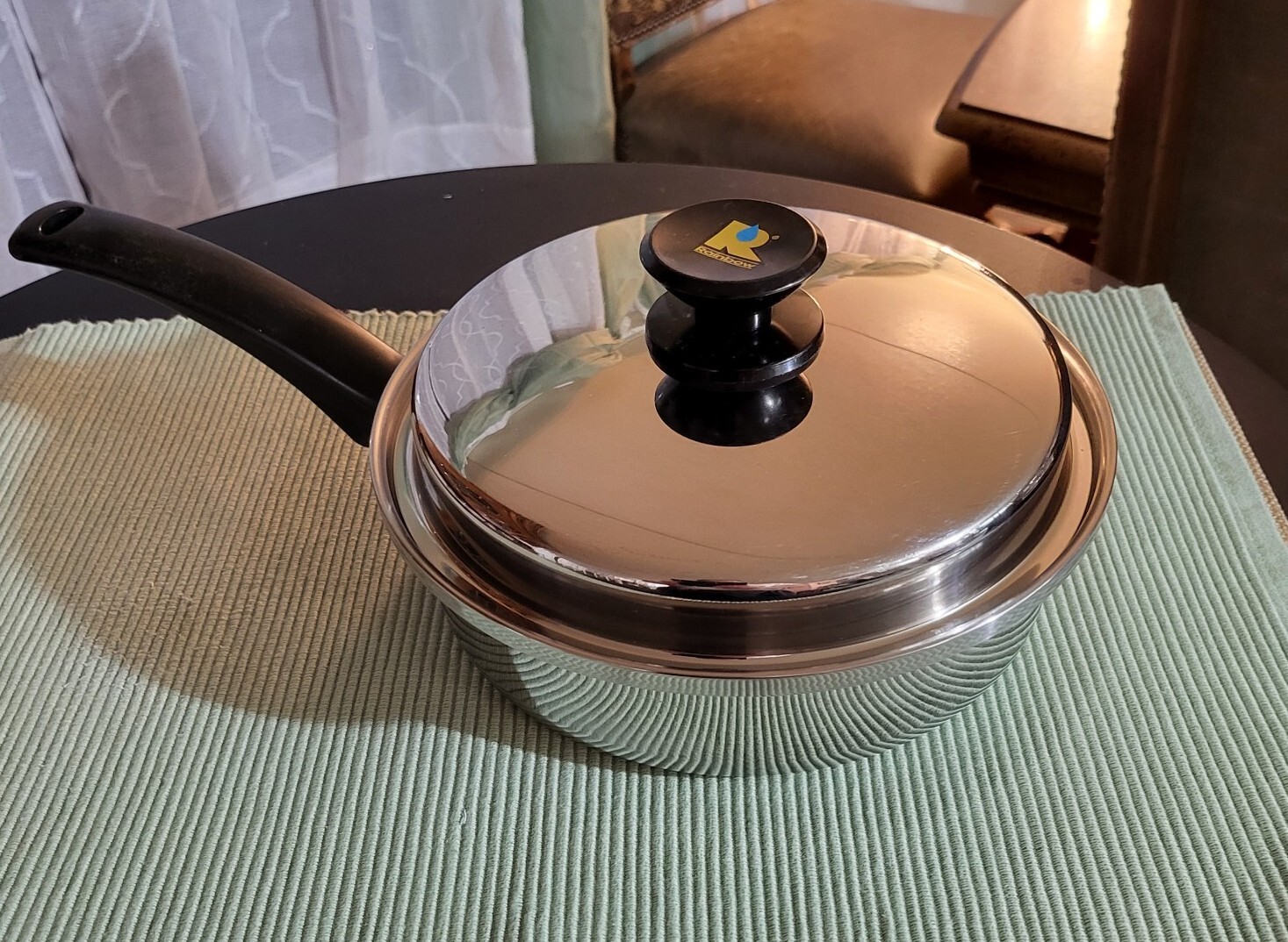 VTG RAINBOW SAUCE PAN POT COOKING SYSTEM 8″ LID SURGICAL STAINLESS STEEL 🇺🇸