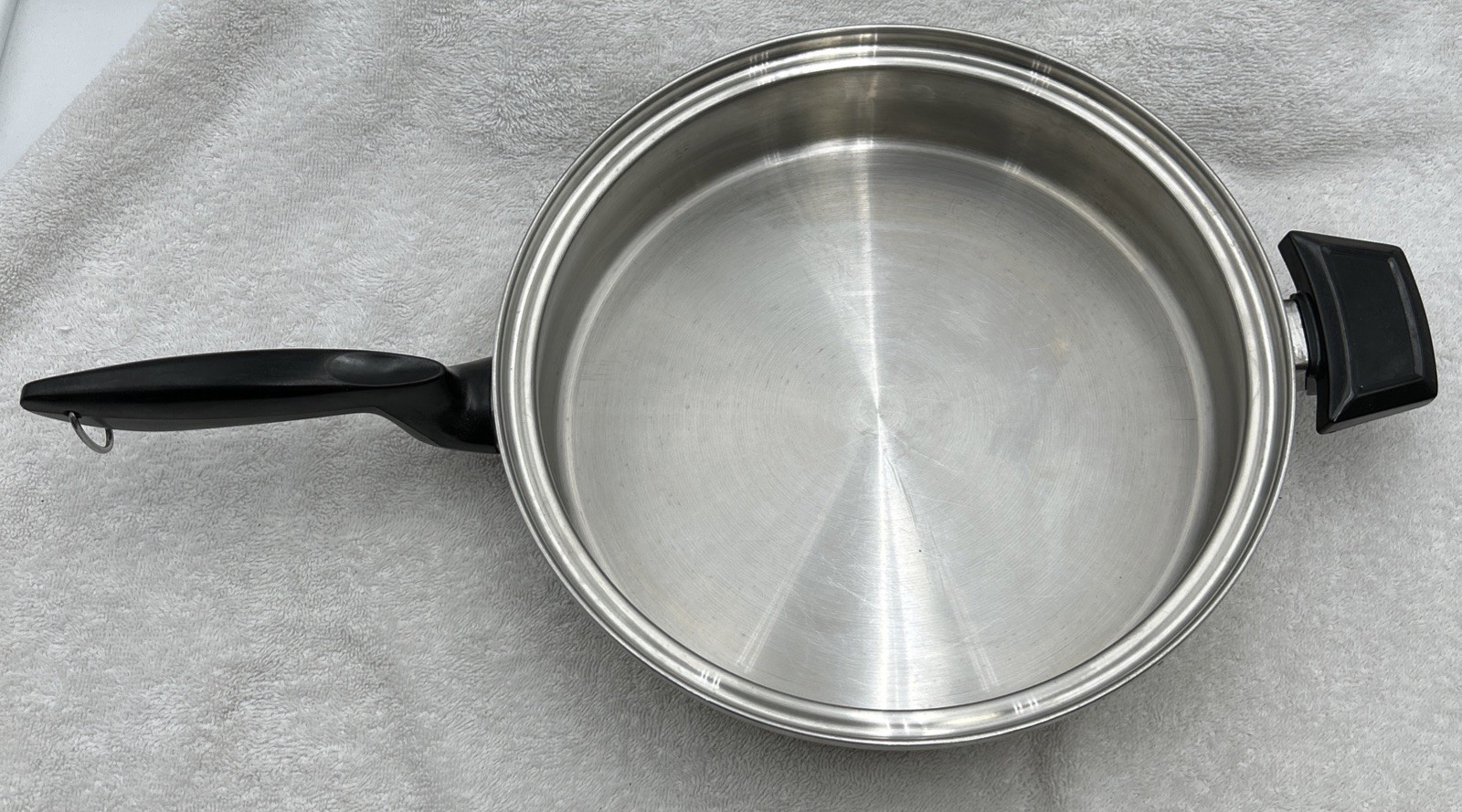 Permanent MC-2000 11″ Skillet 5 PLY Multi Core T304 Stainless Steel USA W Lid