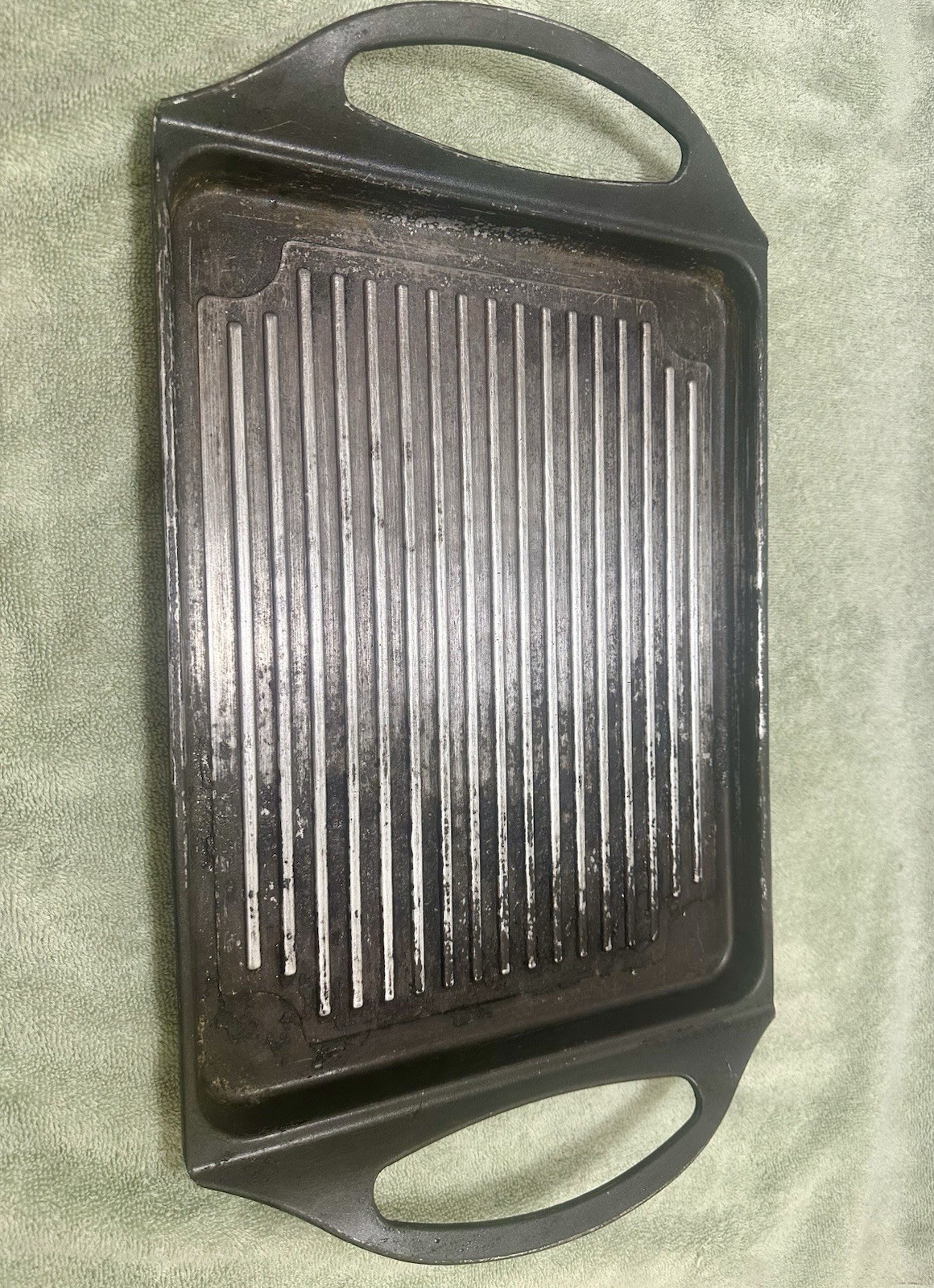 Table Craft Die-Cast Cookware Rectangular Grill Pan