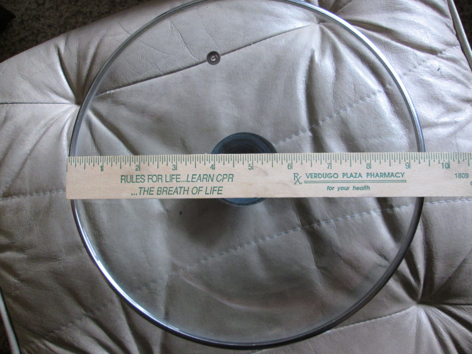 Replacement Glass Vented Lid, Fits 9 3/8″ – 9 5/8″ Opening for Pot Pan inv# L30