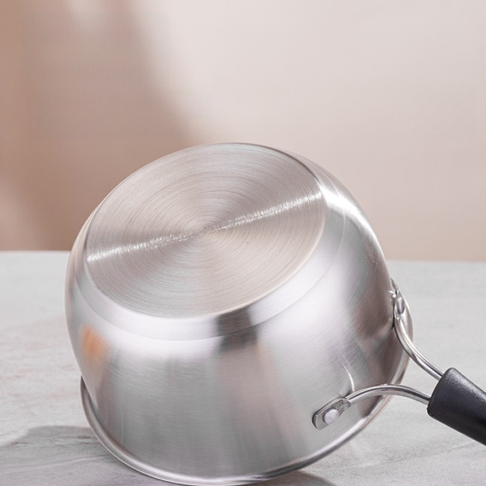 33.5 x 17 x 13.5 cm Stainless Steel Milk Pot with Rust Resistant Construction