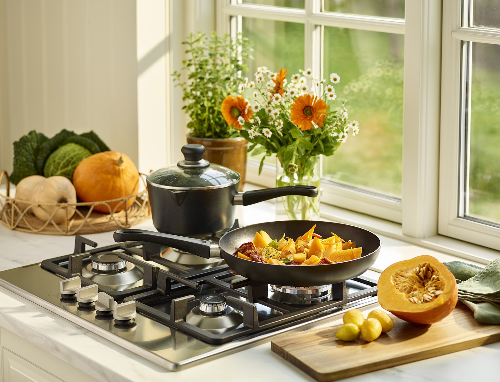 Scanpan Classic 3-Piece Skillet Set