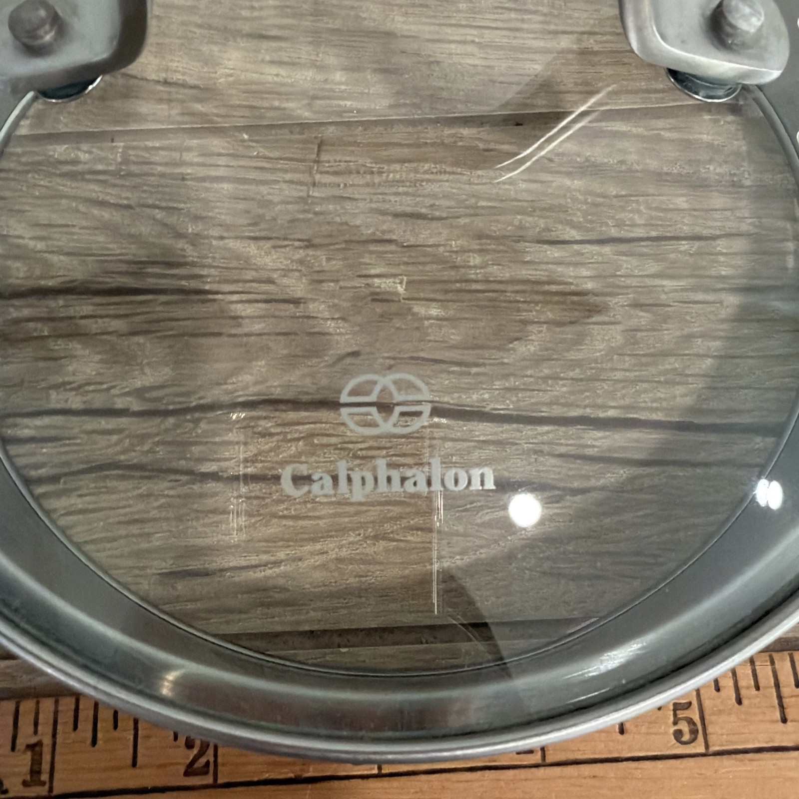 Calphalon Replacement Glass Strainer Lid For Pot/Pan 5 3/8″ Inside 6 1/8″ Out