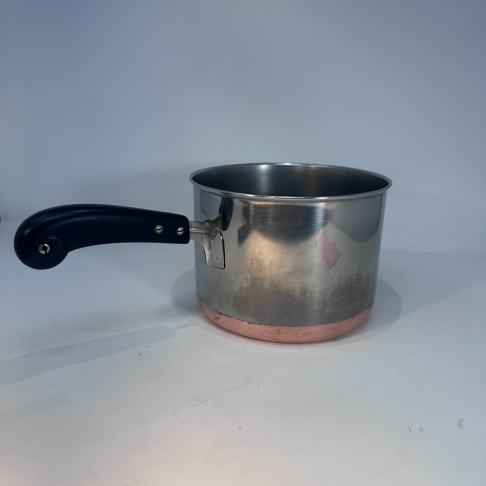 Revere Ware 3 Qt Single Circle Saucepan Bakelite Handle 1936 – 1946 RARE