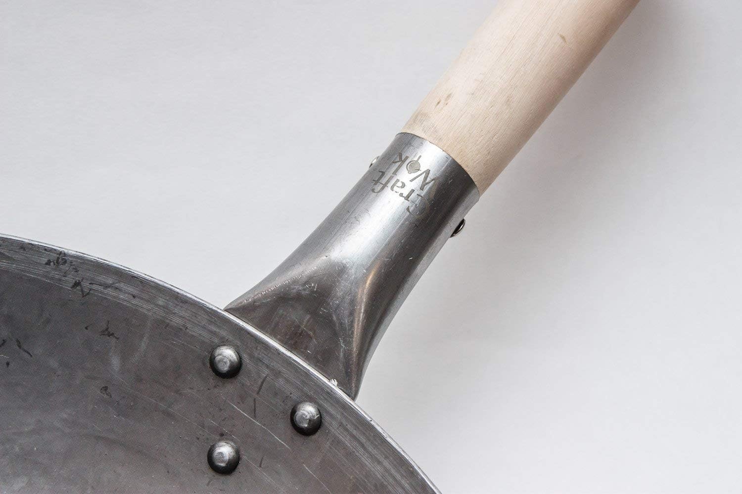 Craft Wok Traditional Hand Hammered Chinese Carbon Steel Wok