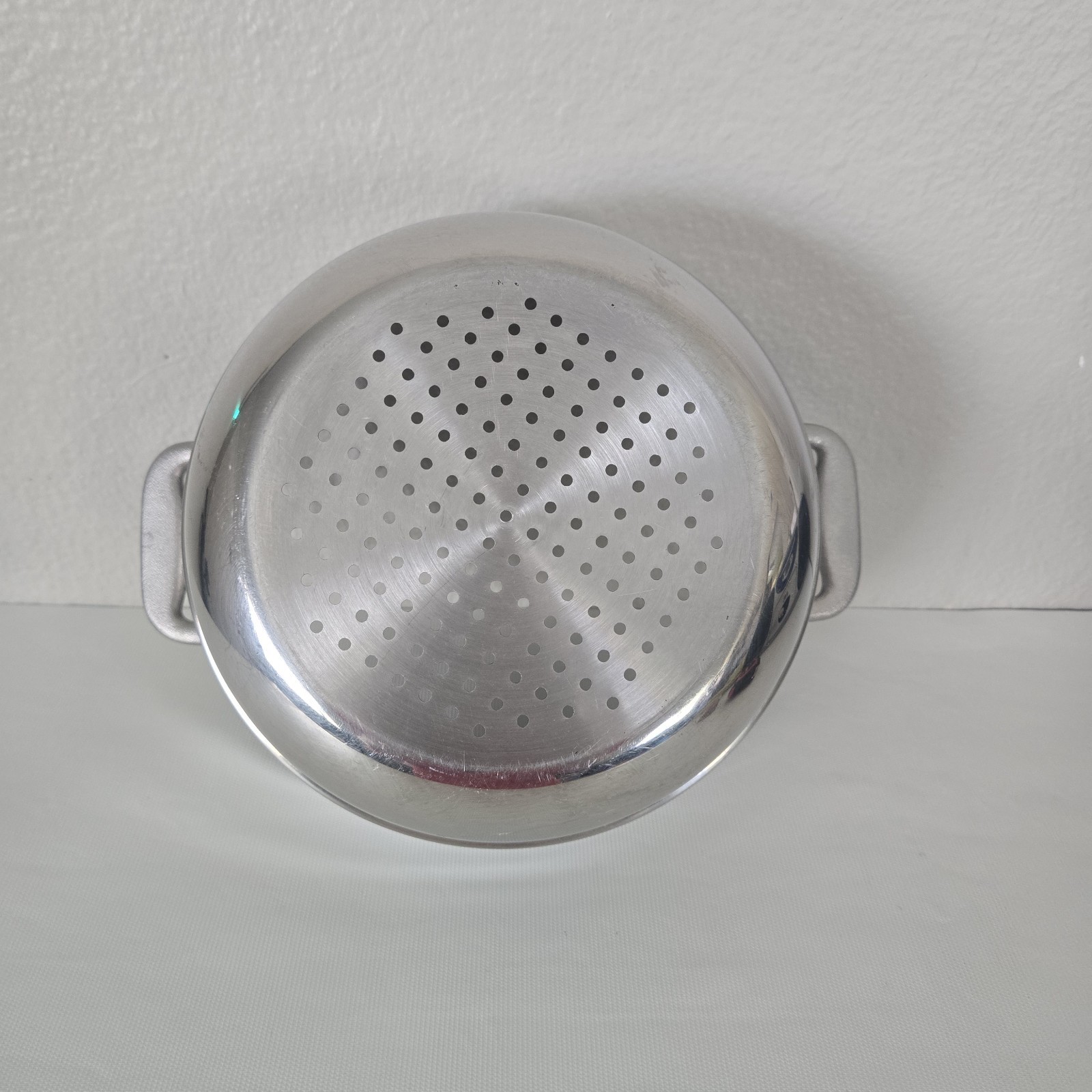 VINTAGE All-Clad Master Chef steamer Insert Stainless STEEL