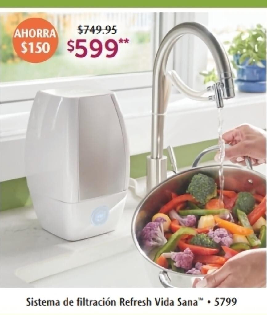 PRINCESS HOUSE VIDA SANA REFRESH FILTRATION SYSTEM #5799 NEW