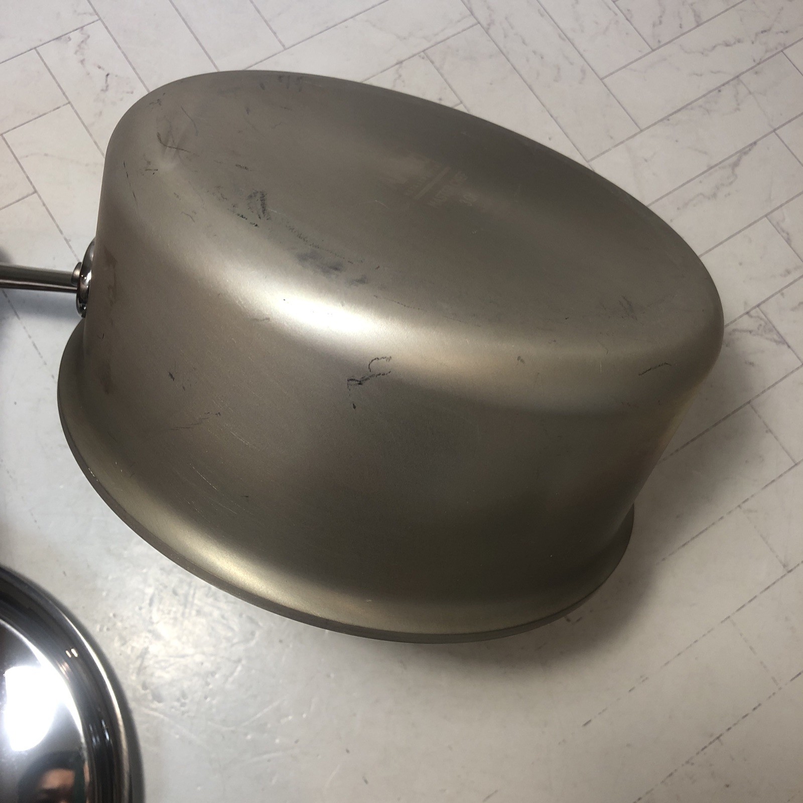All-Clad Master Chef 3 QT Metal Crafters Sauce Pan Stainless Steel w Lid UNUSED