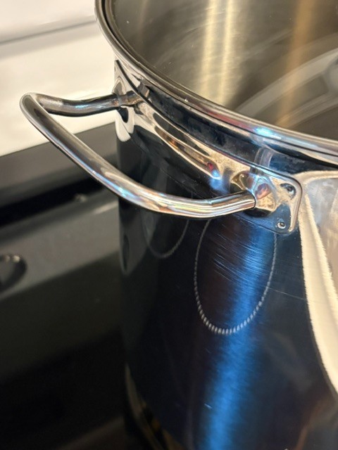 Williams Sonoma Kim/Korea 12 Quart Stainless Steel Pot 18/10 with Lid