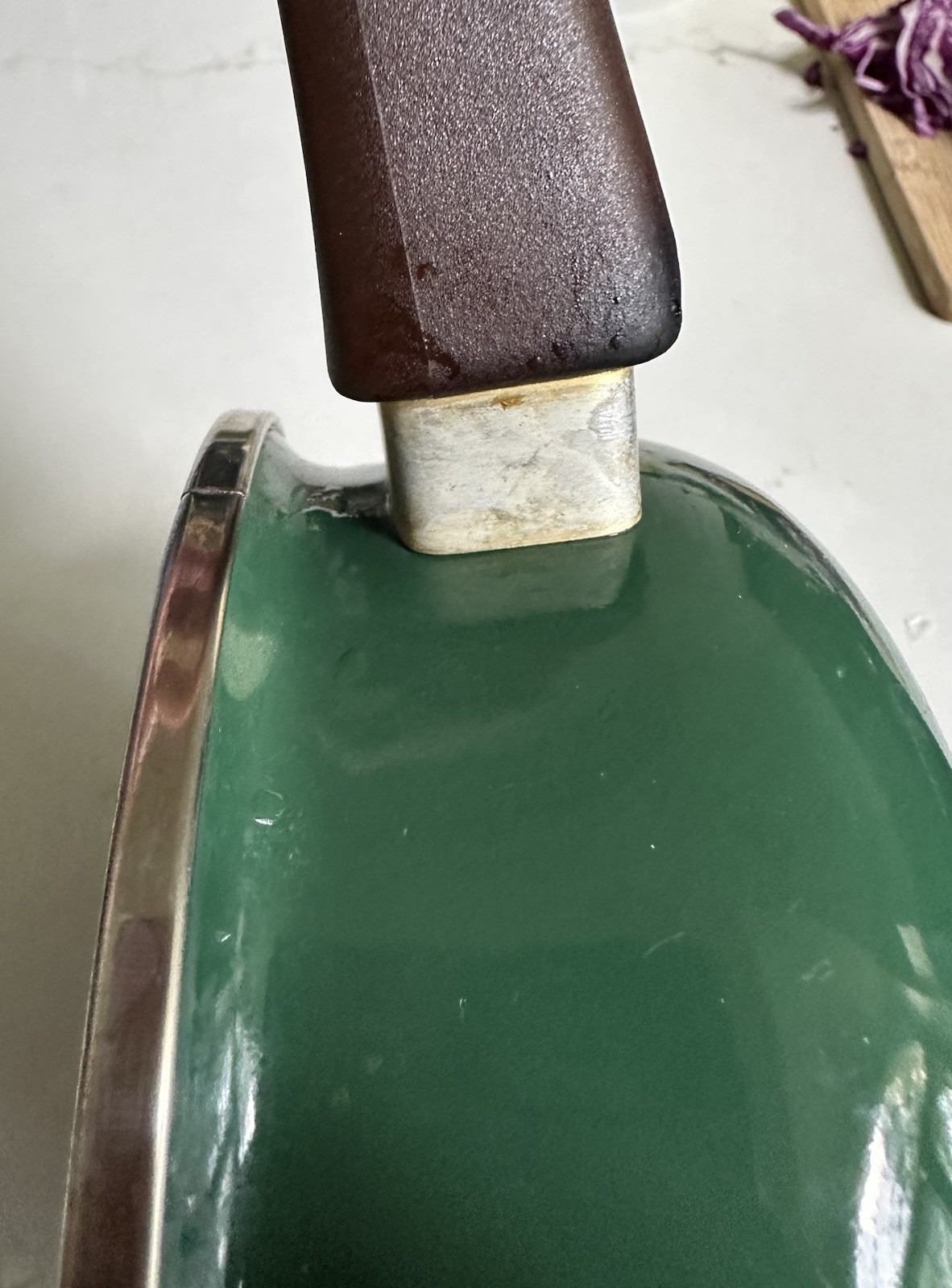Encore 1 Quart Green Non Stick Pan Made in Spain Vintage Saucepan Even Heating