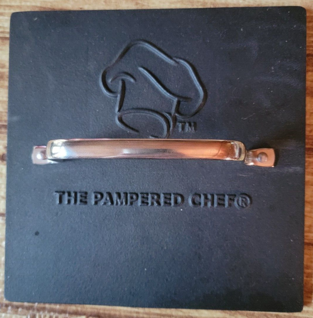 Pampered Chef Grill Panini Bacon Press In Original Box! # 2875