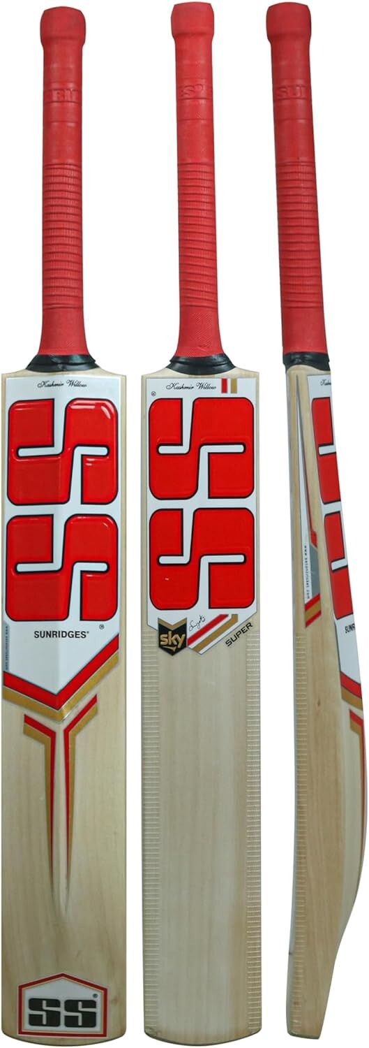 SS Premium Cricket Kashmir Willow Leather Ball Cricket Bat