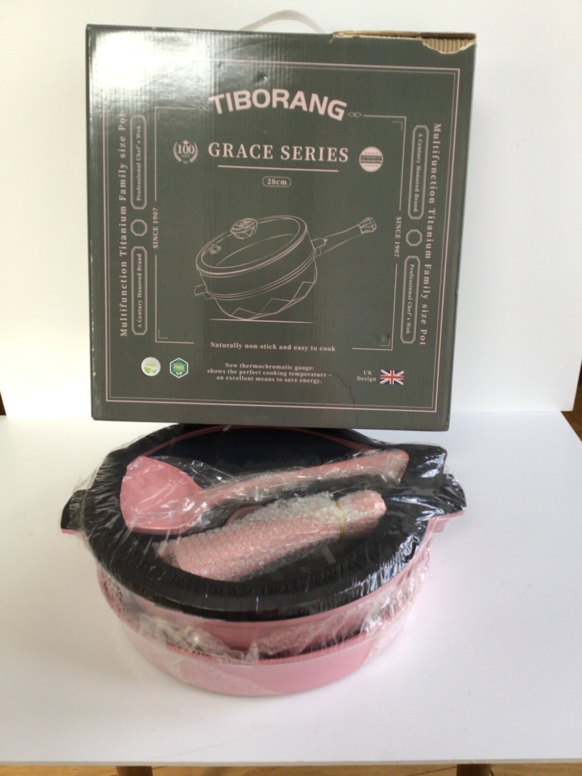 Tiborang Grace Series 28CM Titanium Family Size Pot New