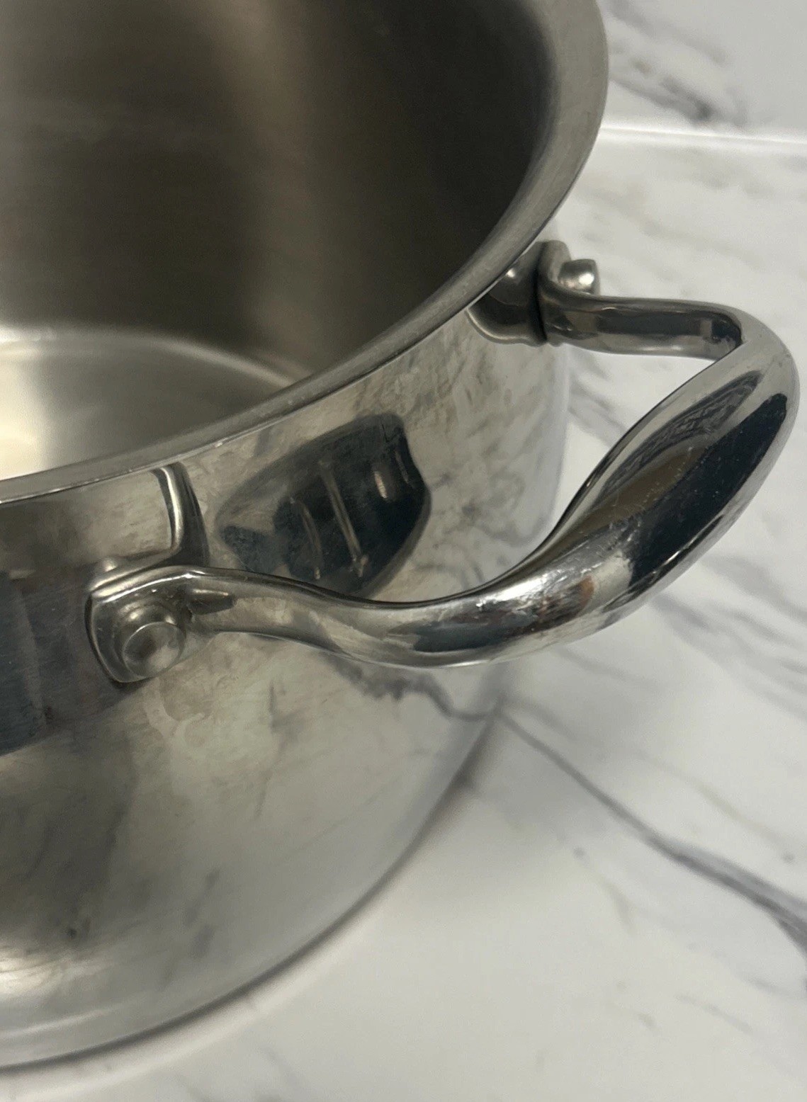 Kirkland Professional Copper Core 8.5 Qt Stock Pot Stainless w/Lid 5 Ply Clean!