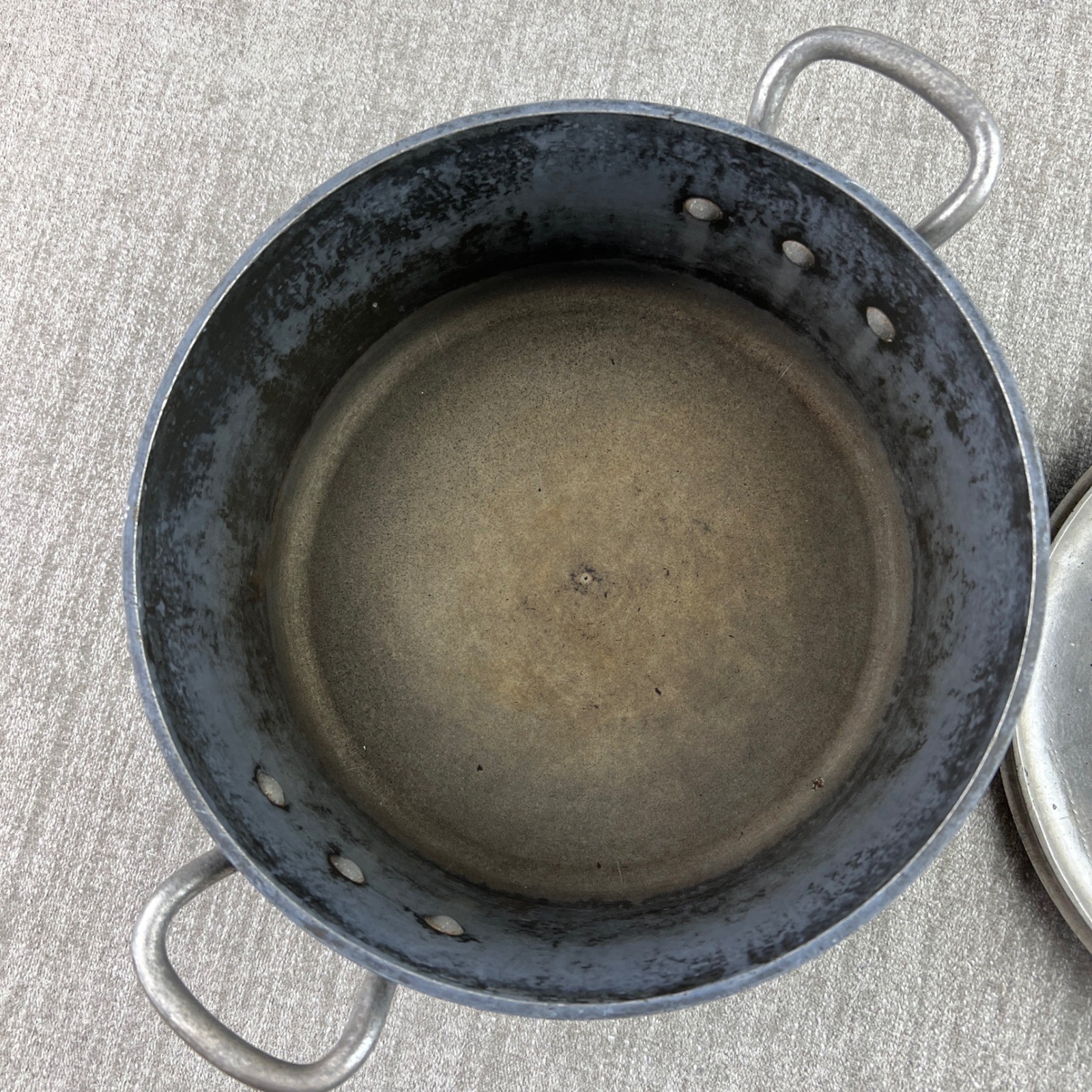 Magnalite GHC Dutch Oven 5 Quart Dark Gray Hard Anodized Cast Aluminum USA Made