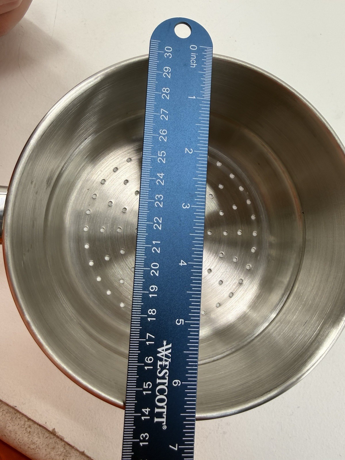 “Stainless Steel 2 Qt Steamer & Double Boiler Insert – 17cm (6.7 in) OD