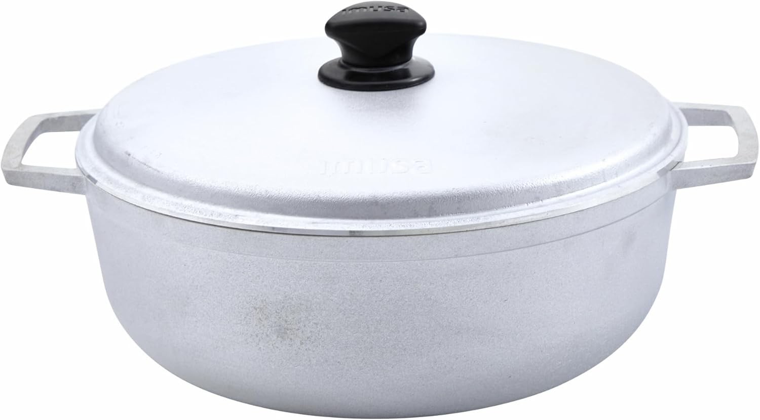 7.5 Quart Traditional Natural Made in Colombia Caldero with Lid for Cooking and