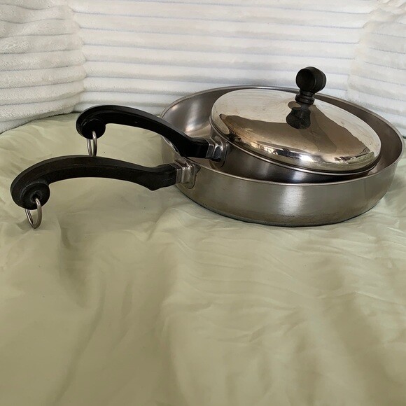 Faberware Stainless Steel Sauté Pans – Set of 2