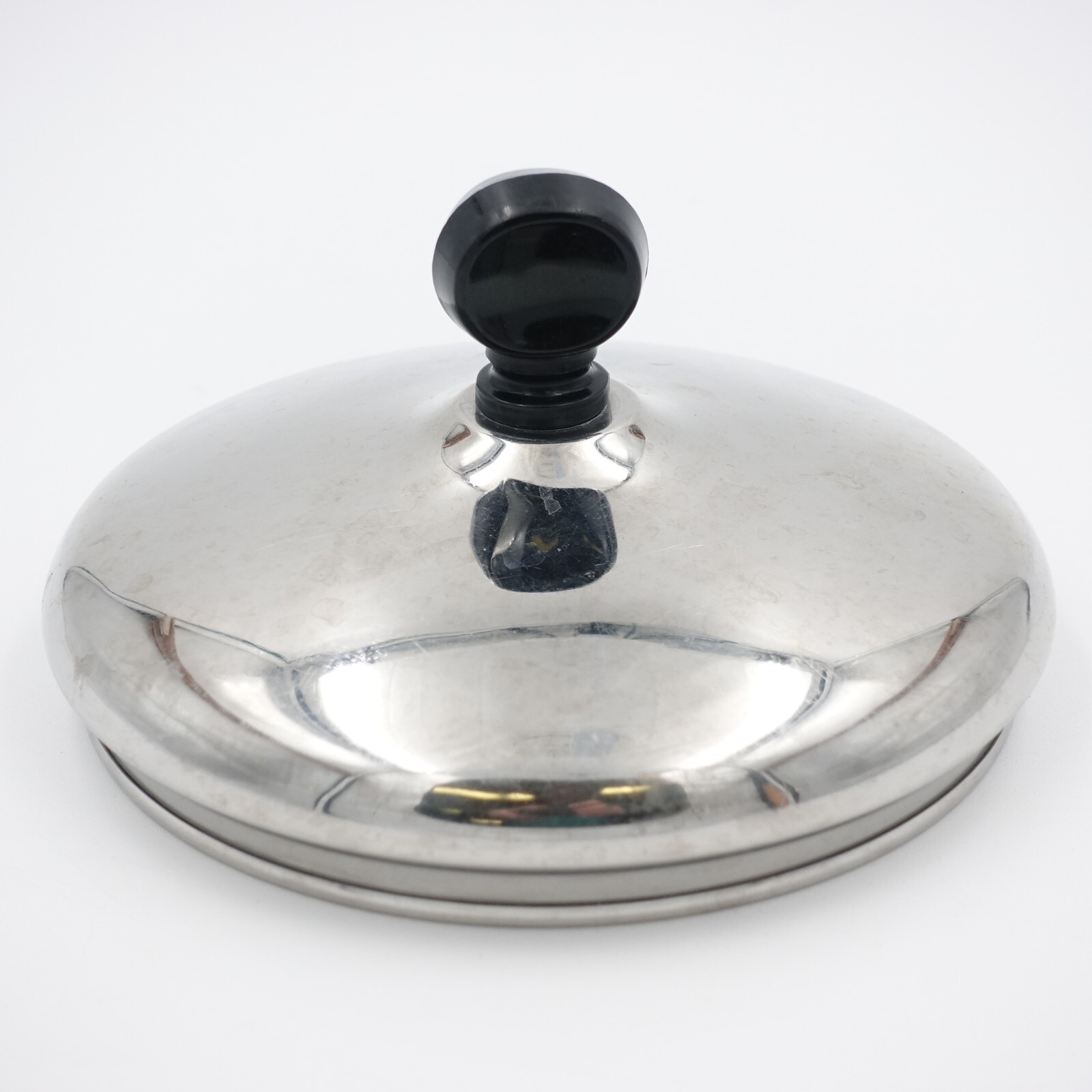 Farberware Classic Stainless Steel Replacement Lid for 1Qt Saucepan Vtg 5.25 in
