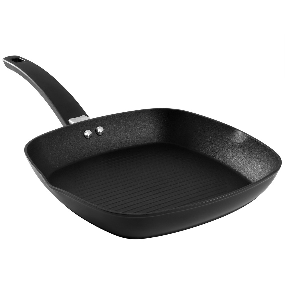 Oster 141066.01 Connelly 10 Inch Nonstick Aluminum Grill Pan In Black