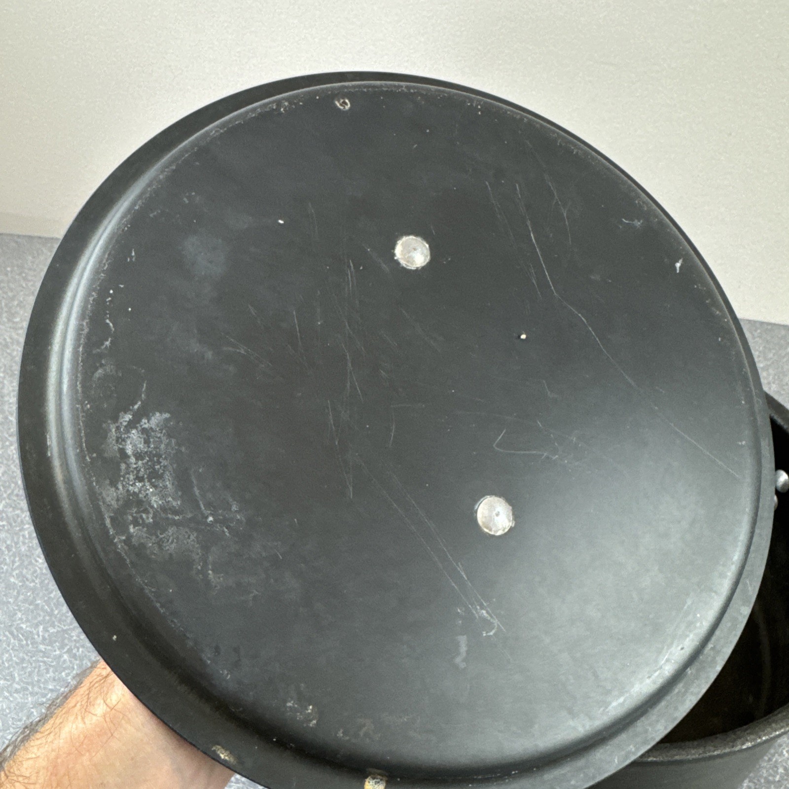 Calphalon 5 Qt 8785 Pot Anodized Aluminum Pot + 311C Lid See Pictures.