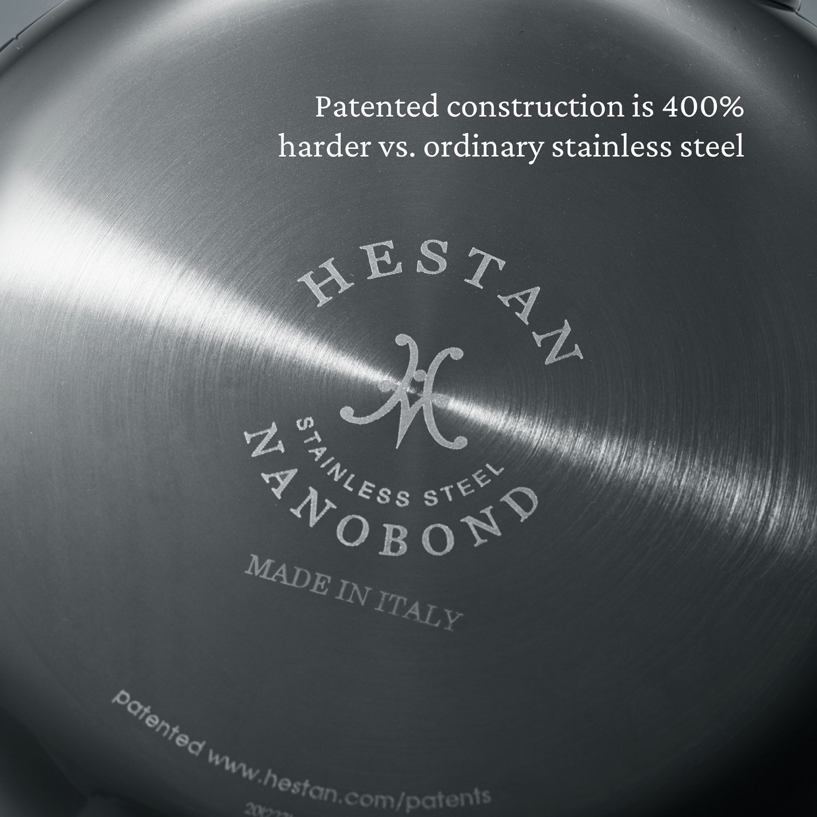 Hestan NanoBond® Titanium Stainless-Steel Rondeau, 9-Qt, Shipped from U.S