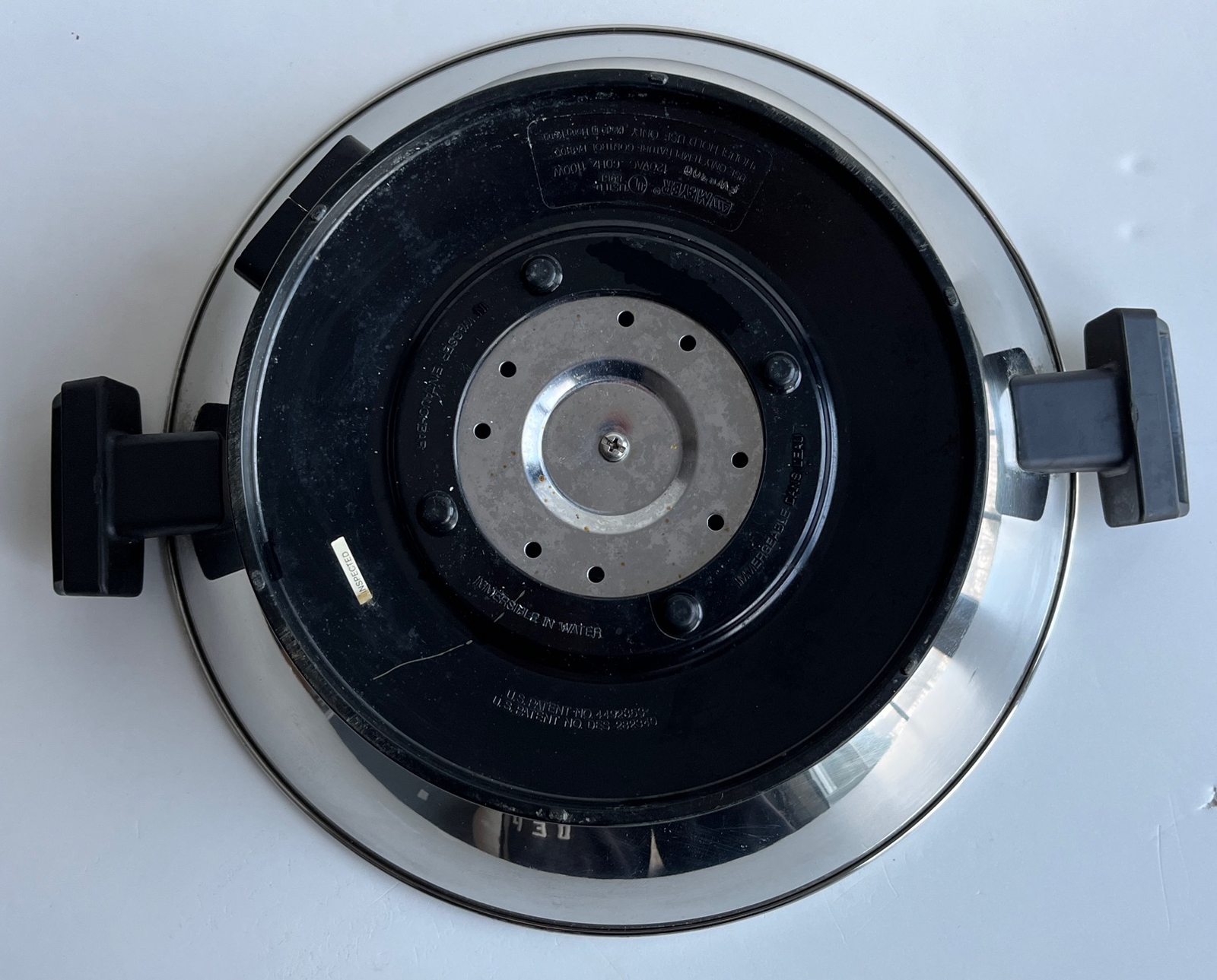 Electric Wok 14″ Stainless Steel 1100 Watts Works Great Hong Kong