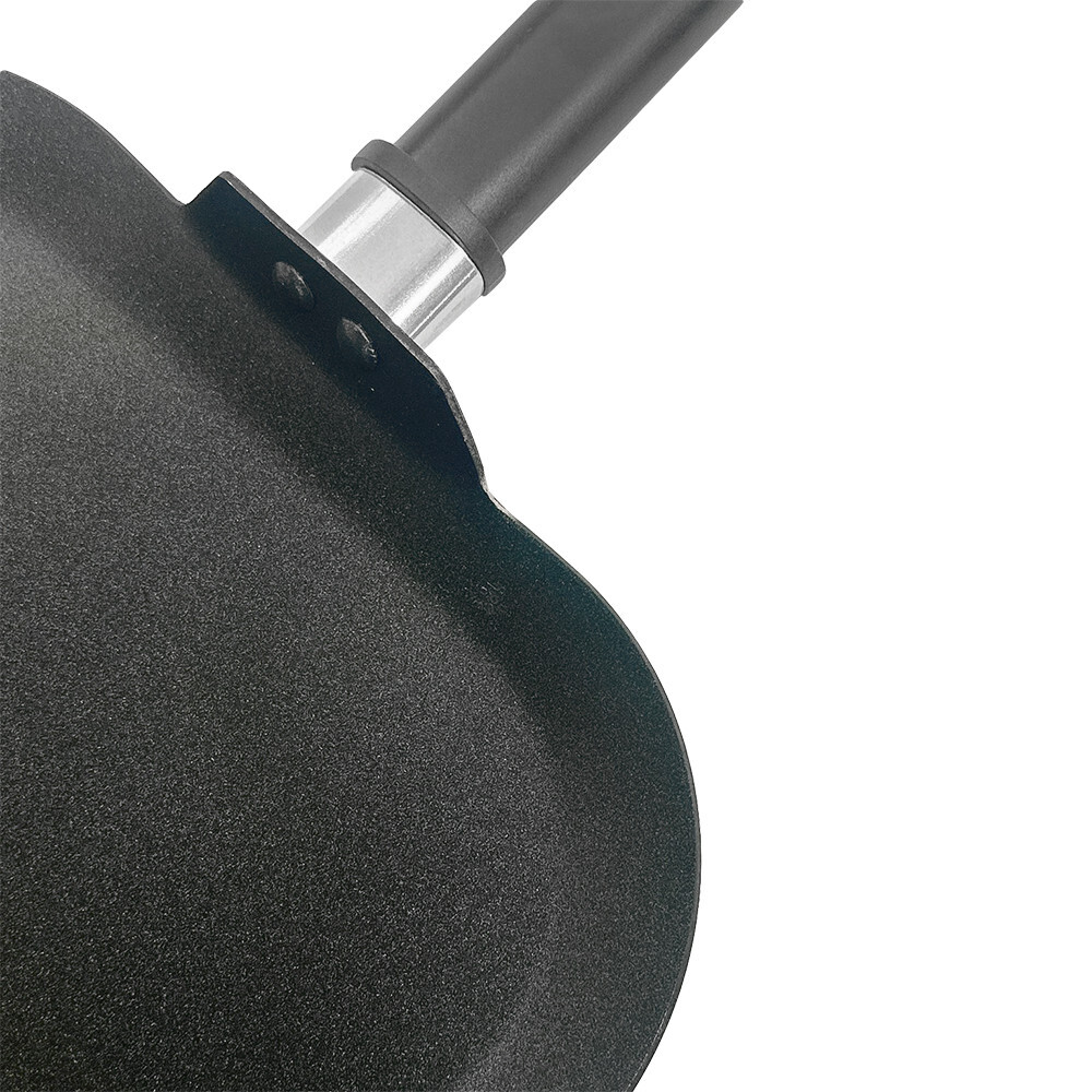 11″x11″ Non-Stick Coating Square Griddle Pan Flat Grill With 6-3/4″ Long Handle