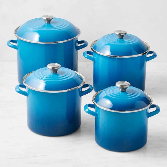 Le Creuset Enameled-Steel Stock Pot-Williams Sonoma|32696