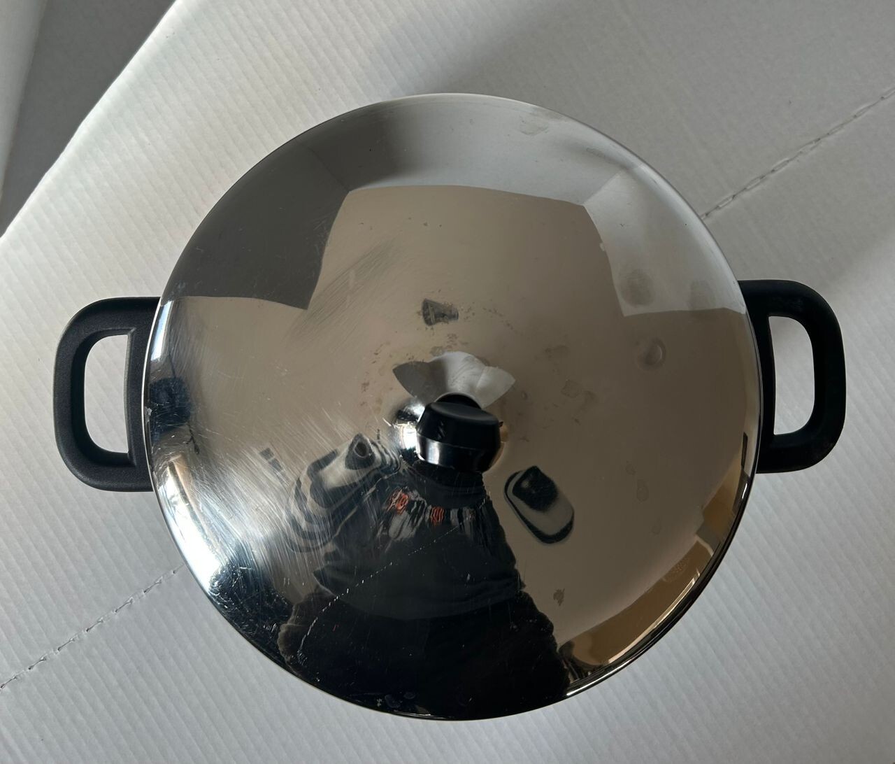 BASICS TOOLS OF THE TRADE 6.5 QT STAINLESS COOKING STOCK SOUP POT LID