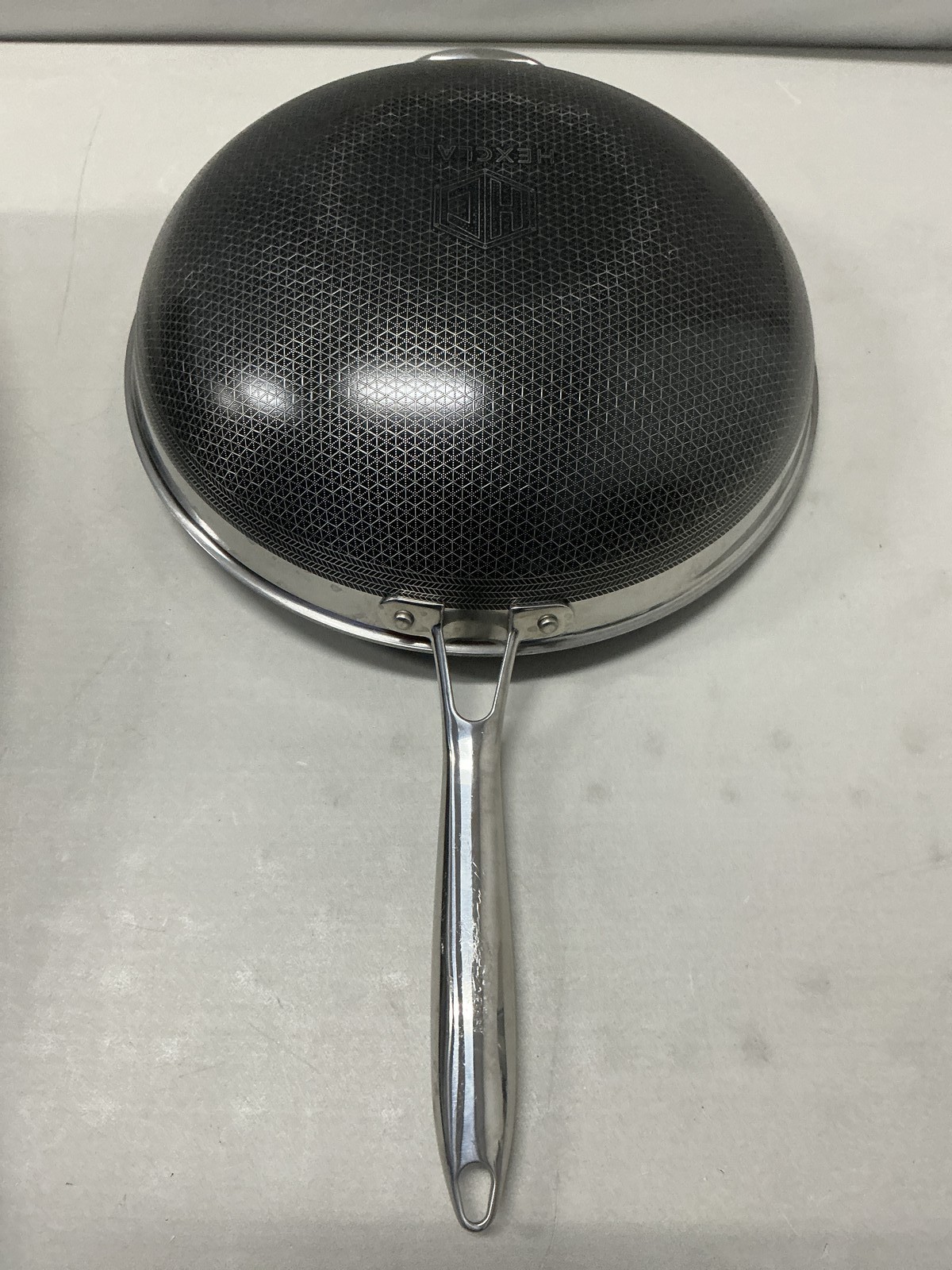 HexClad Hybrid Nonstick 12-Inch Wok