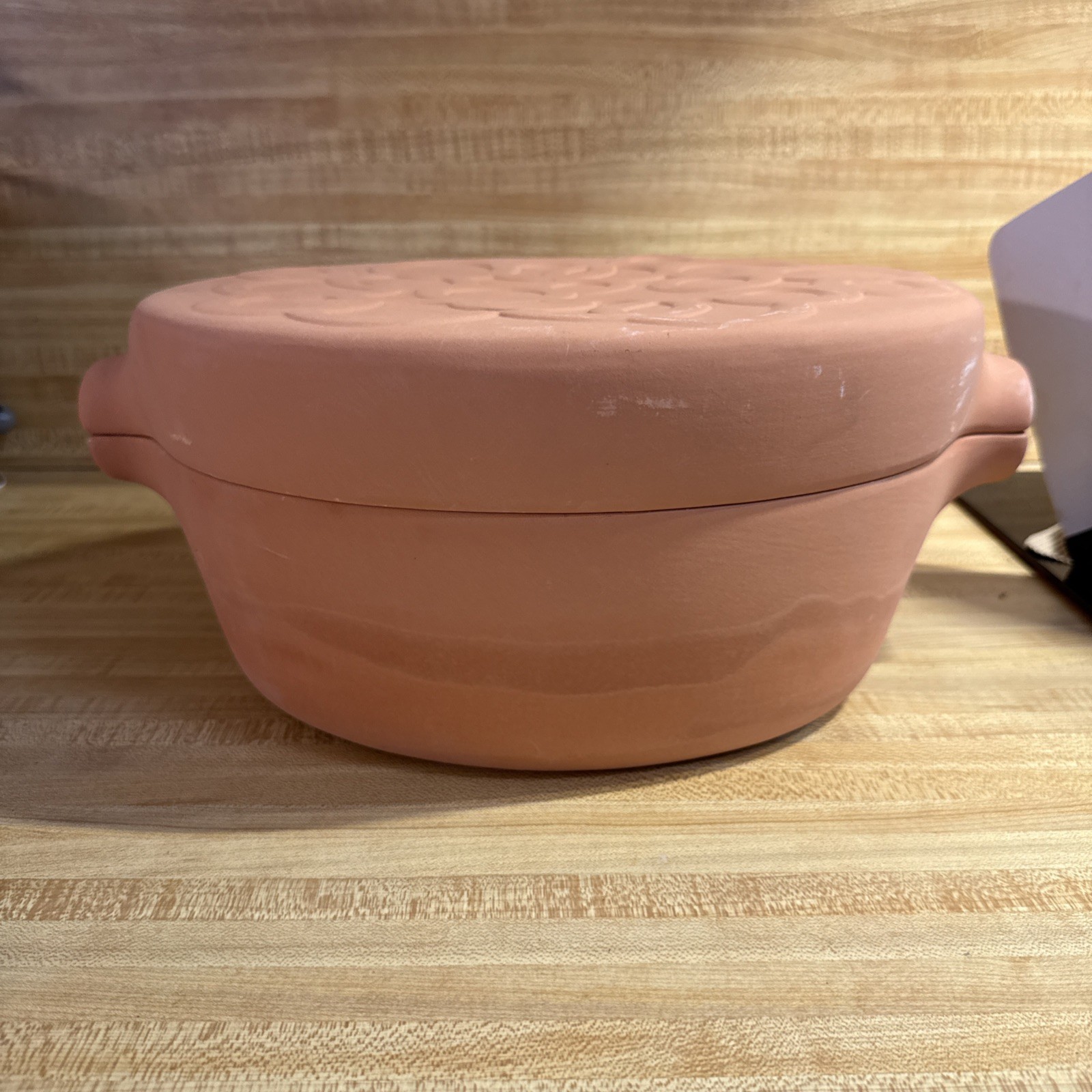 Ikea STIL Design Carl Ojerstam Clay Covered Pot/Dish 36cmx23cm (14 1/4” x9”)