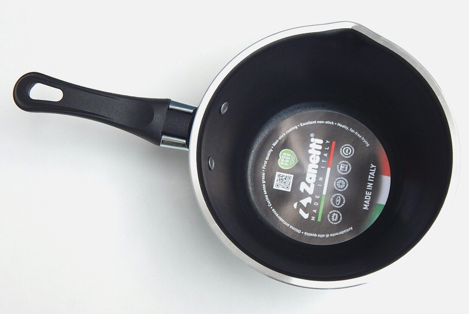 ZANETTI NON-STICK COATING 4.5″ (12 cm) CONICAL PAN NEW AUTHENTIC MADE IN ITALY